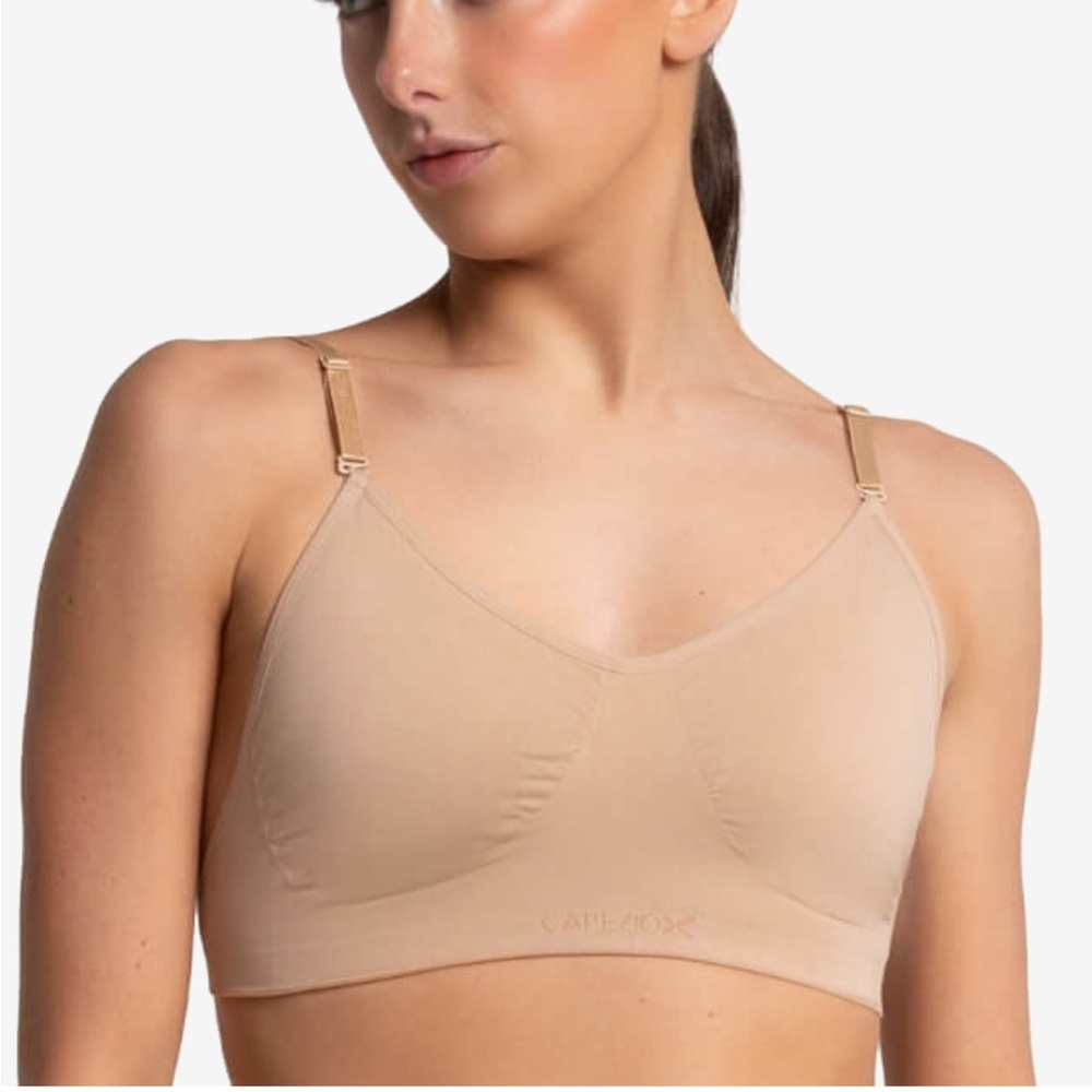 Seamless Capezio Clear Back Bra